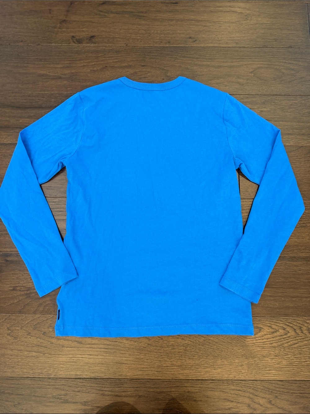 Crewcuts Bright Blue Long-Sleeve Snowman Sports Tee Size Large 10/11 - C1-354 - Picture 5 of 5